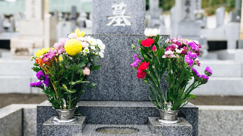お墓参り（参考画像）